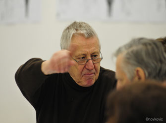 Εργαστήριο με τον σκηνοθέτη Hansgunther Heyme