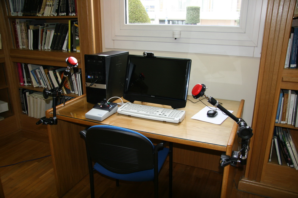 Παρουσίαση των Σταθμών Εργασίας για ΑμεΑ στη Βιβλιοθήκη του Ιδρύματος Ευγενίδου