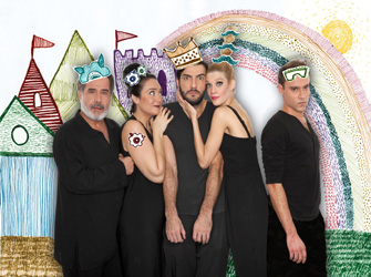 «Οι Ηλίθιοι» του Πέτρου Φιλιππίδη στην παιδική – εφηβική σκηνή του Αλίκη