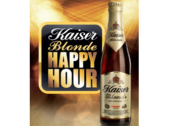 Kaiser Blonde Happy Hour!