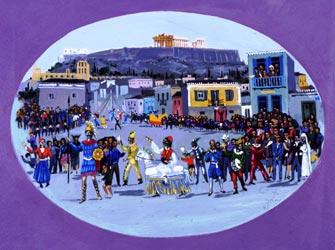 Απόκριες στο Μουσείο Σπύρου Βασιλείου