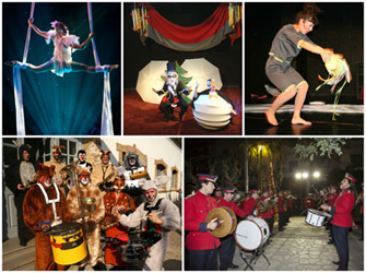 Παραμονή Χριστουγέννων στους δρόμους και τις πλατείες της Αθήνας