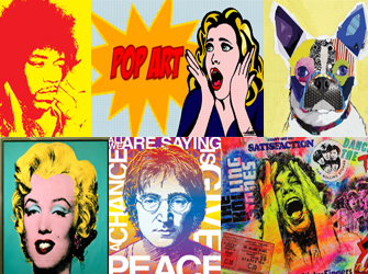 Η Pop Art αισθητική στη μουσική!