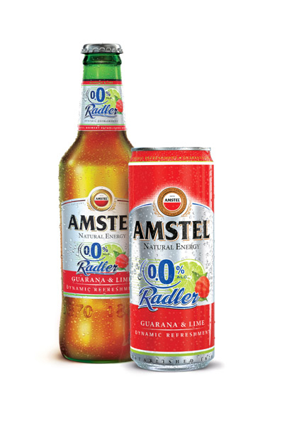 Amstel Radler Guarana: Απολαυστική έκρηξη δροσιάς χωρίς αλκοόλ