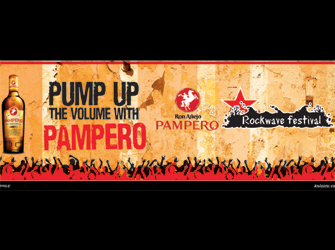 Το PAMPERO γιορτάζει το πάθος του για τη μουσική σε συνεργασία με το Rockwave festival