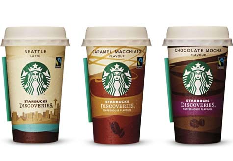 Τα Starbucks Discoveries και Starbucks Doubleshot διαθέσιμα στα ψυγεία των σούπερ μάρκετ