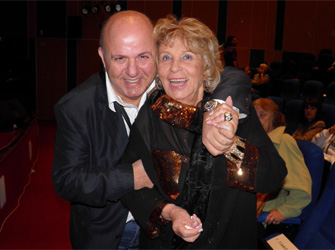 Η Δέσποινα Στυλιανοπούλου και ο Νίκος Μουρατίδης στην Λάρισα