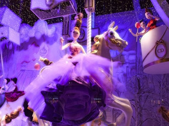 Όι Βιτρίνες των Χριστουγέννων στο Παρίσι ΝΕΤ