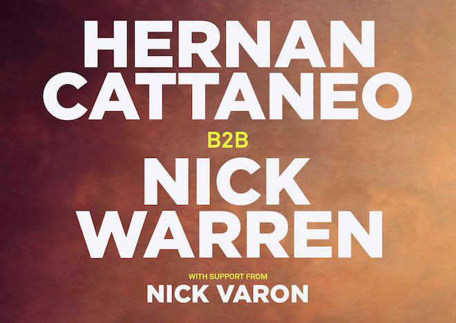 Beach party με δυνατό Βack2Back από Hernan Cattaneo & Nick Warren