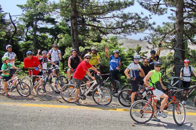 Ποδηλατική βόλτα στον δρυμό της Πάρνηθας
