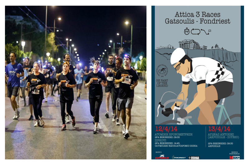 Aθλοπαιδιές στους δρόμους της Αθήνας