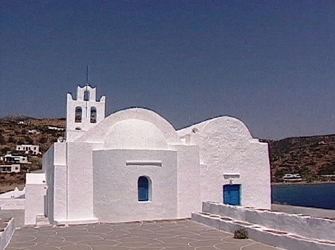 Παναγιά Πελαγινή, σε Κυκλαδίτικο νησί