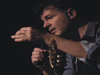 Φοίβος Δεληβοριάς στον Κήπο του Μεγάρου