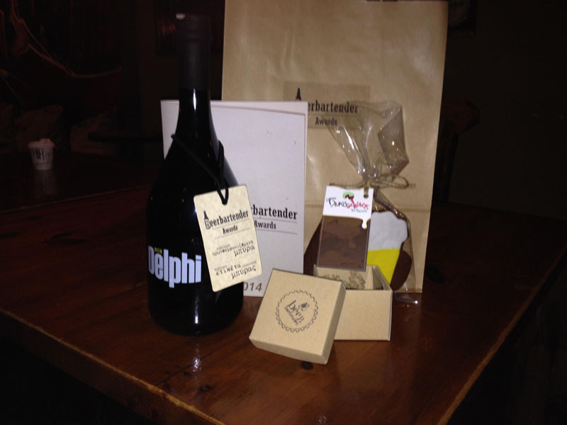 Δύο πρωτιές για τη Delphibeer στα Beer bartender Awards