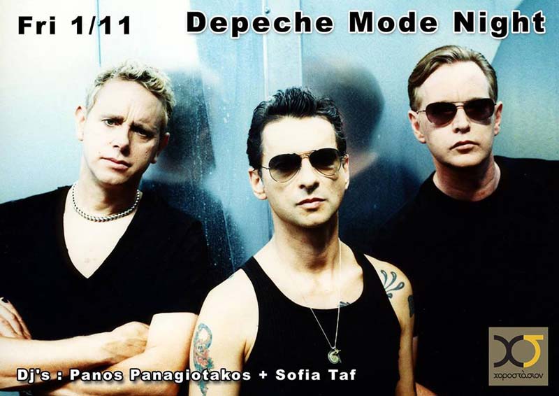 Depeche Mode Party στο Χοροστάσιον Club