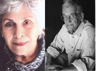 Ο Τίτος Πατρίκιος και η Κική Δημουλά συζητούν