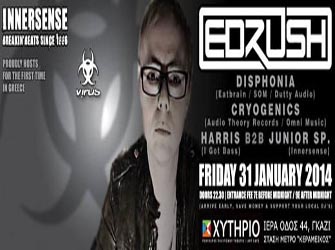 Ηχητικός «σεισμός» στην Αθήνα με Ed Rush