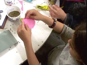 Εικαστικό Εργαστήριο με την Άντζι Καρατζά