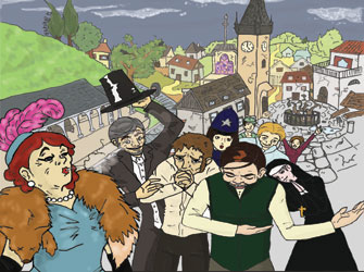 «Η Επίσκεψη της Γηραιάς Κυρίας» από το Θεατρικό εργαστήριο του Δ. Βριλησσίων