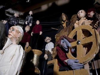 Επίσκεψη στο εργαστήρι κουκλοθέατρου «Μαιρηβή»