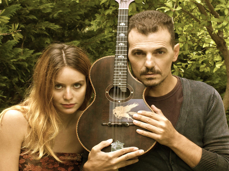 Mανώλης Φάμελλος & Nalyssa Green στον Κήπο