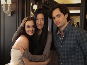 Η Vera Wang στα τηλεοπτικά πλατό του «Gossip Girl»