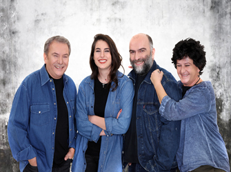 Μ.Μητσιάς, Μπ.Στόκας, Φ.Βελεσιώτου και Π.Βουλγαράκη μαζί