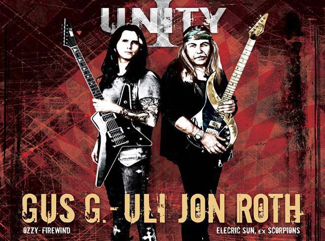«Unity 1» Tour: O κιθαρίστας των Scorpions & ο κιθαρίστας του Ozzy live σε Ελλάδα και Κύπρο