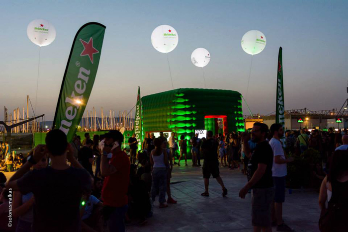 Η μεγάλη έκπληξη της Heineken στο Ejekt Festival 2014 ήρθε από τον ουρανό!