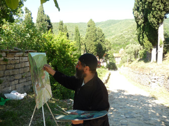 Κωνσταντίνος Κερεστετζής: «Δεν μπορώ να ζωγραφίσω ένα τοπίο αν δεν το περπατήσω, αν δεν ζήσω μέσα σε αυτό».