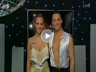 Η Κλέλια Πανταζή στο Dancing With The Stars