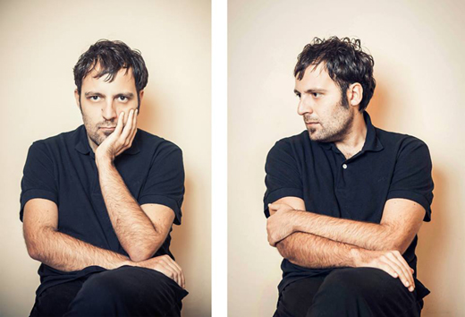 Ο Αύγουστος Κορτώ στο café του Ιανού