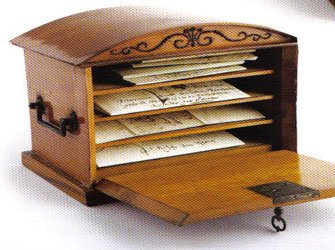 Γαλλικά κουτιά του 19ου αιώνα. Από τη συλλογή της Janine Nessi- Parmentier.