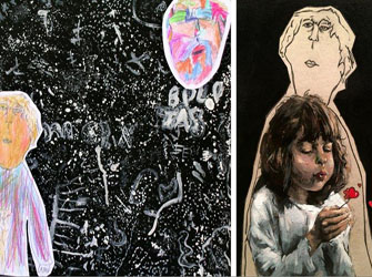 20 παιδικά έργα τέχνης και 20 καλλιτέχνες σε μια διαφορετική έκθεση