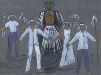 Παρέλαση στο κέντρο της Αθήνας στο πλαίσιο του Φεστιβάλ Αρχαίου Δράματος