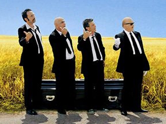 Τέσσερα Μαύρα Κουστούμια, σε Α’ τηλεοπτική Μετάδοση