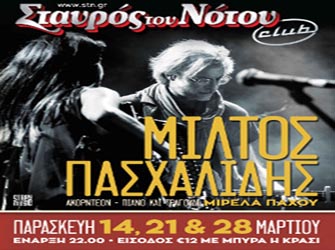 Ο Μίλτος Πασχαλίδης επιστρέφει στο Σταυρό του Νότου