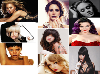 Sexy και Ταλαντούχα Κορίτσια της Παγκόσμιας Ποπ Σκηνής