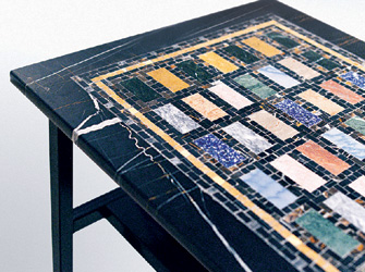 Ψηφιδωτά τραπέζια διά χειρός Κατερίνας Π.Κοντογιώργη