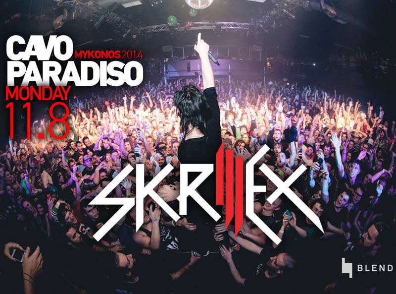 Ο θρυλικός Skrillex έρχεται στο νησί των ανέμων