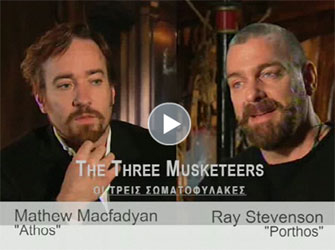 Οι Τρεις Σωματοφύλακες: συνεντεύξεις