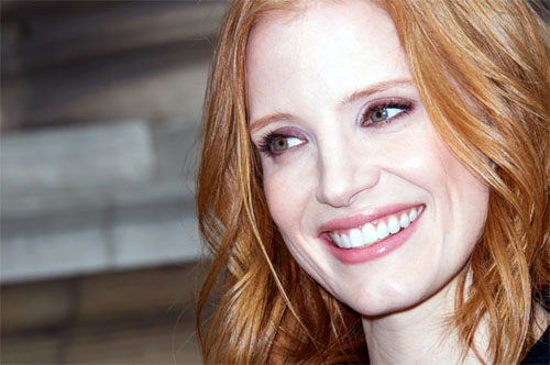 Η ανερχόμενη κοκκινομάλλα Τζέσικα Τσάστεϊν