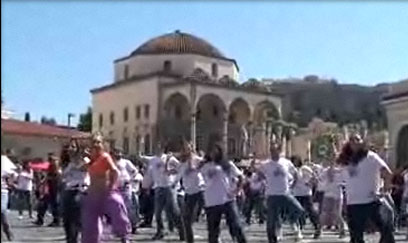 1st Βollywood Dance Flash Mob in Greece