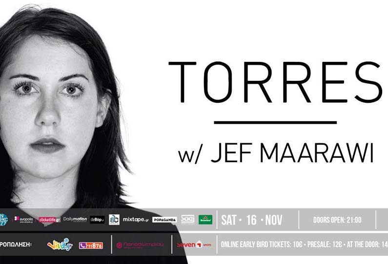 Η αμερικανίδα τραγουδοποιός Torres live στο six d.o.g.s