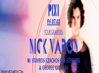 Ο Nick Varon ξανάρχεται και το project 4/4 Residency φτάνει στην τρίτη βραδιά του