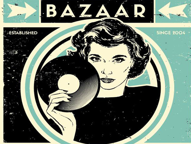 Βινύλια και μουσικές στο bazaar δίσκων του An Club