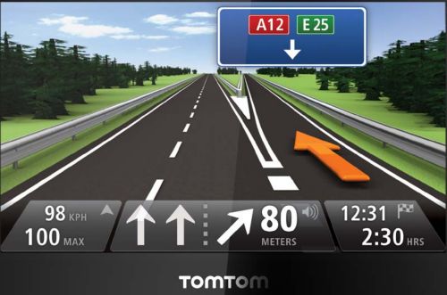 TomTom GO 1000 LIVE: Πραγματική πλοήγηση