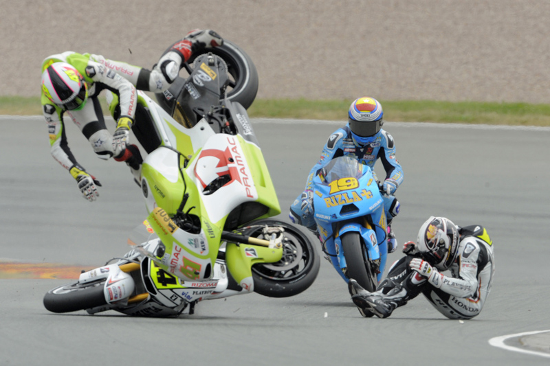 MotoGP Γερμανίας 2010: Έσπασε το πόδι του ο Randy de Puniet