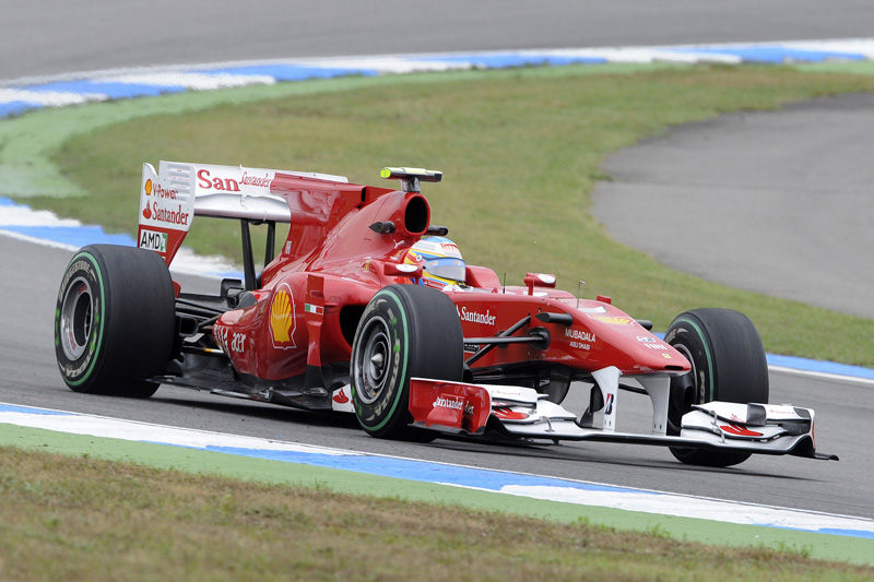 GP Γερμανίας 2010, ΕΔ2: H Ferrari είναι εδώ!