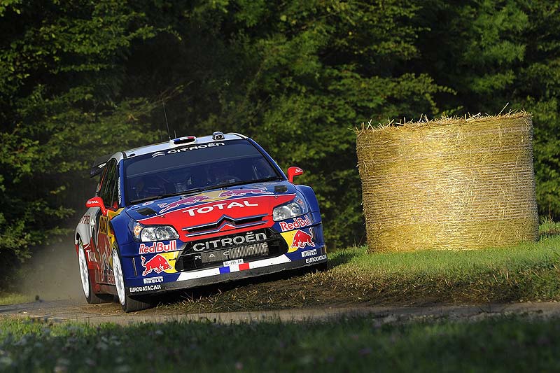 Ράλι Γερμανίας 2010, 3η Ειδική: Τυπικό ξεκίνημα του S. Loeb